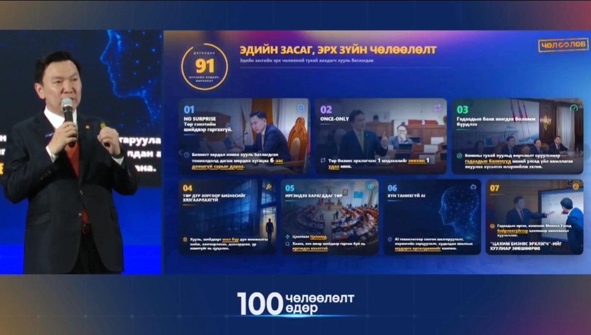Н.Учралын тэргүүлсэн Засгийн газар 100 хоногт юу хийсэн бэ?